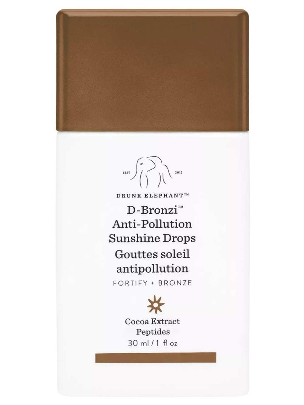 Drunk Elephant D-Bronzi Anti-Pollution Sunshine Drops 1oz
